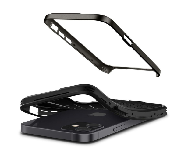 SPIGEN Etui Neo Hybrid do iPhone 12 gun metal - 1380781 - zdjęcie 5